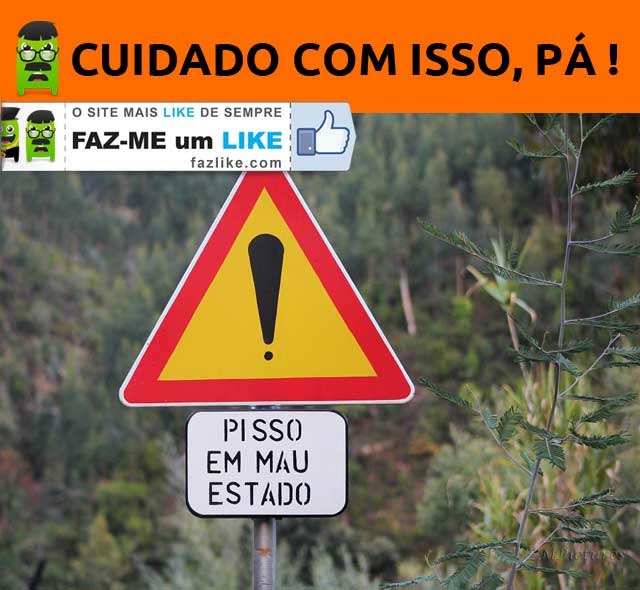Sinalização de trânsito em Portugal - Humor