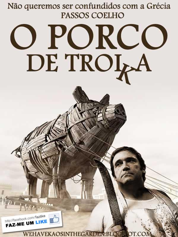 Porco de Troika em Portugal